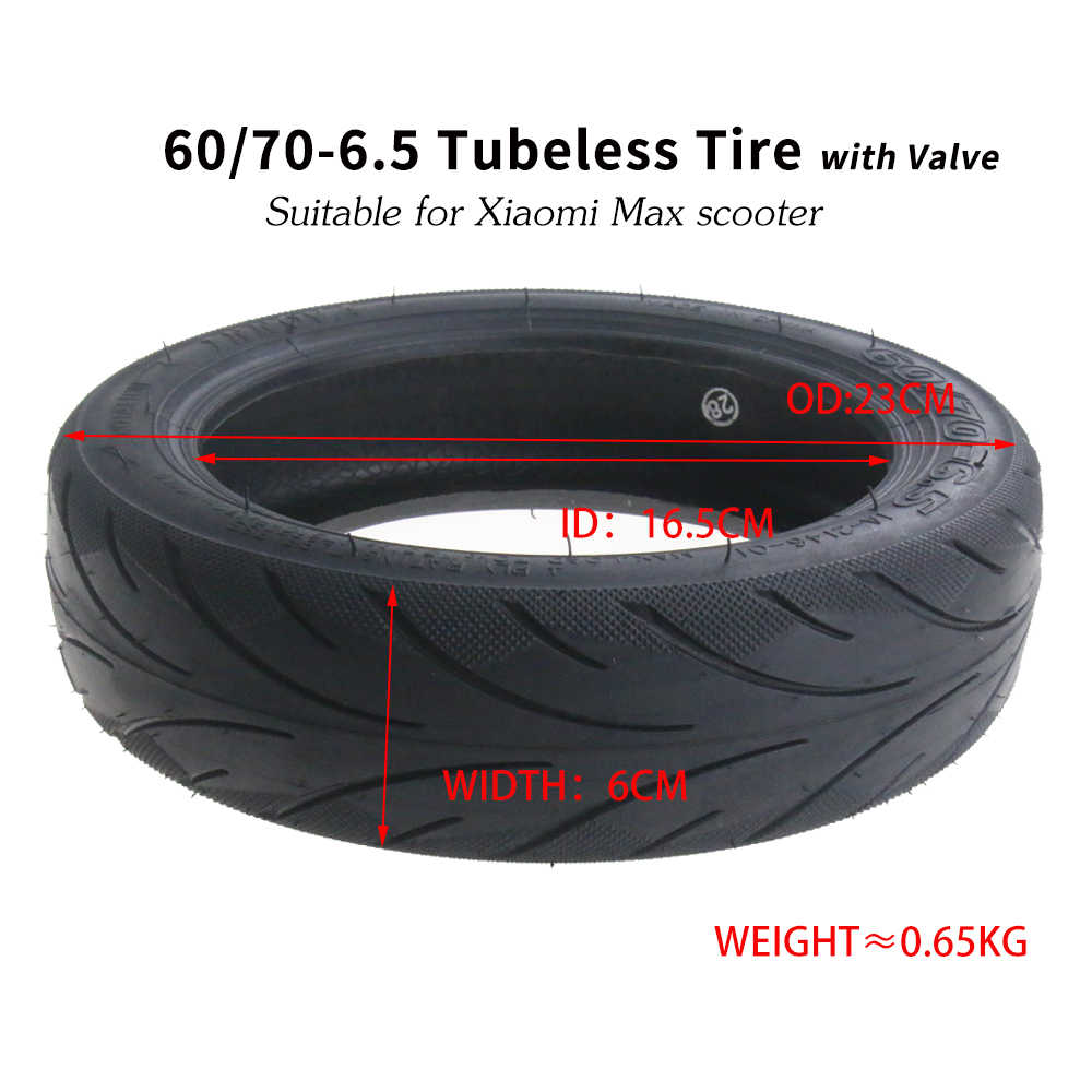 საბურავი - [60/70-6.5], 10x2.5, Ø250x60mm - Innova Tubeless [107-b]