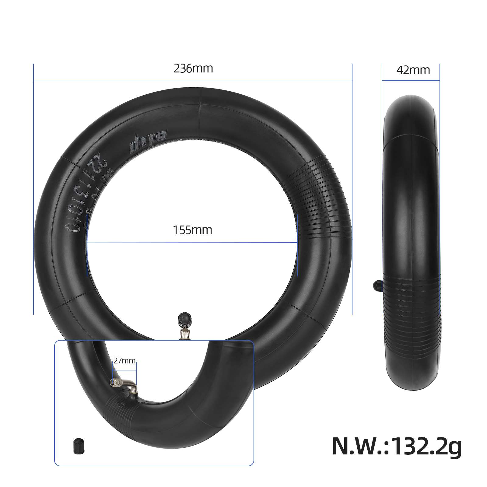 Tire - Innova 60/70-6.5 - Ninebot G-series უკამერო [107-d}