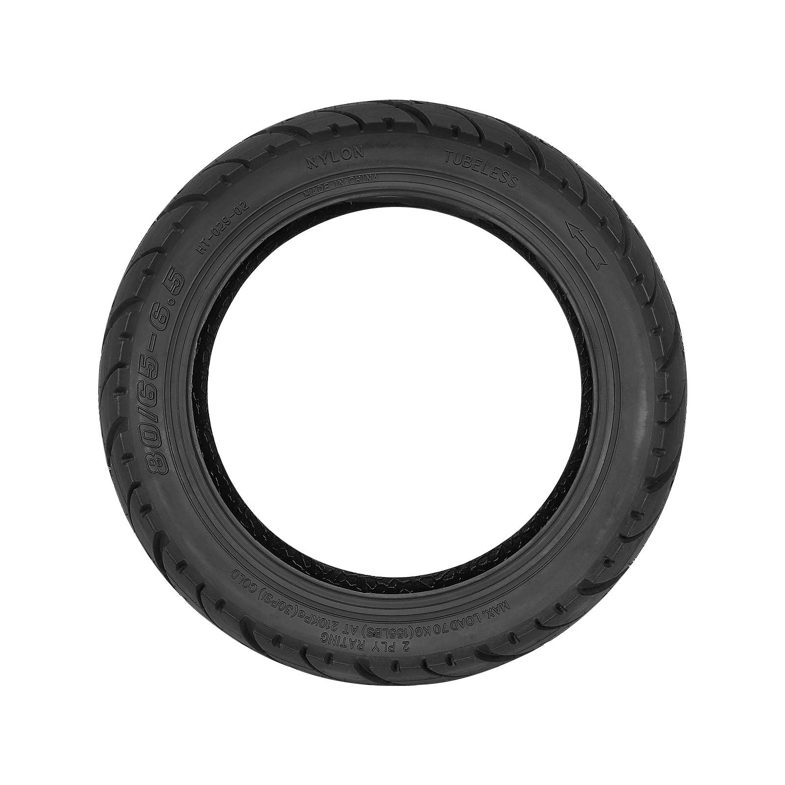 საბურავი - [80/65-6.5], 10x3, Ø270x80mm city road [478]