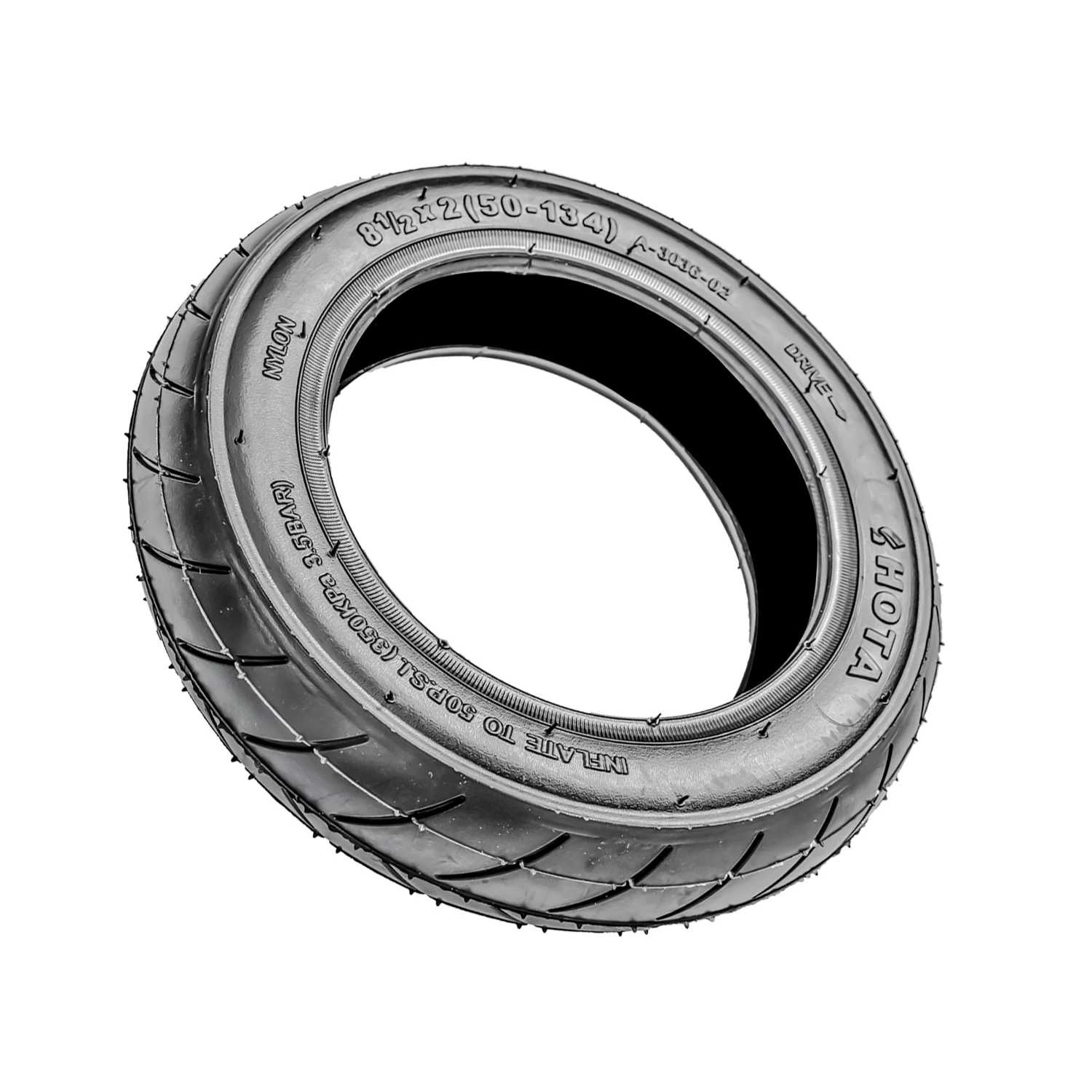 საბურავი - [50-134],[8 1/2x2], Ø234x50mm - HOTA + კამერა [479]